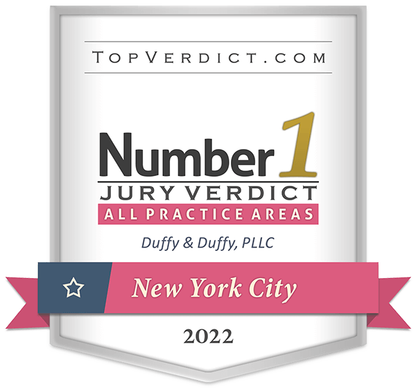 Voted Number 1 Jury Verdict Attorney in New York City Award
